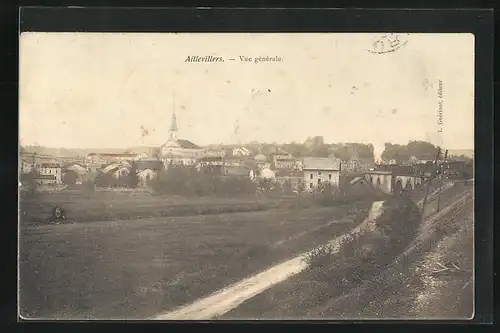 AK Aillevillers, Vue générale