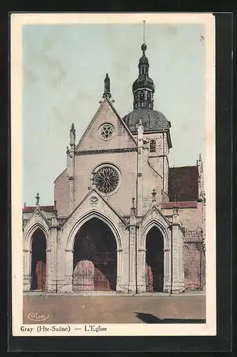 AK Gray, L`Eglise, Kirche