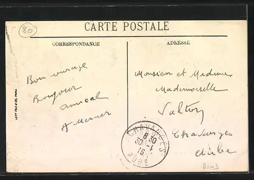 AK Abbeville, La Somme et le Pont Talence