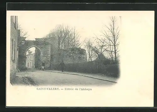 AK Saint-Valery, Entrée de l`Abbaye