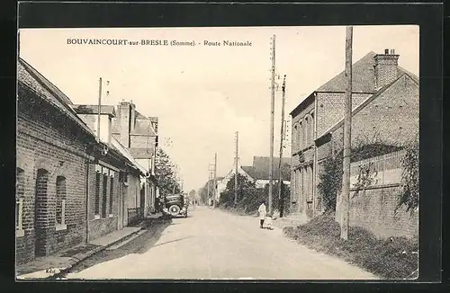 AK Bouvaincourt-sur-Bresle, Route Nationale