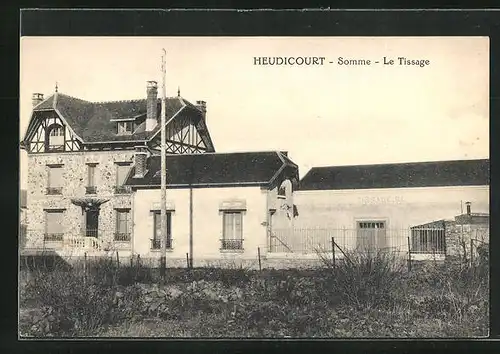 AK Heudicourt, Le Tissage