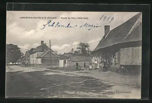 AK Lignières-Chatelain, Route de Polx