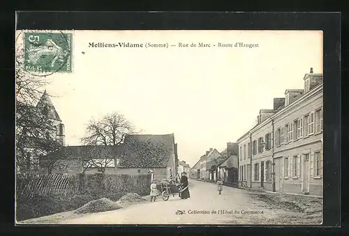 AK Molliens-Vidame, Rue de Marc, Route d`Hangest