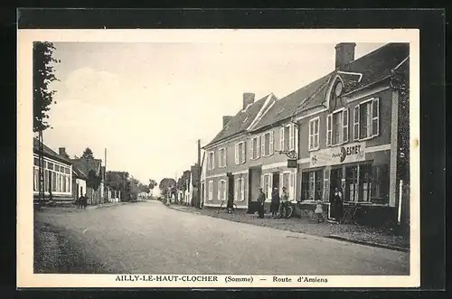 AK Ailly-le-Haut-Cloucher, Route d`Amiens