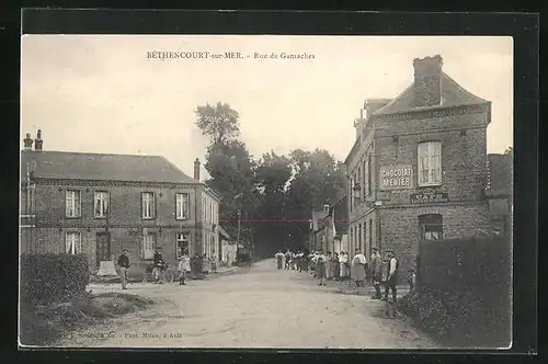 AK Béthencourt-sur-Mer, Rue de Gamaches
