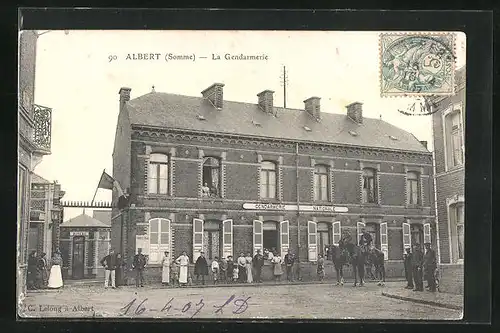 AK Albert, La Gendarmerie
