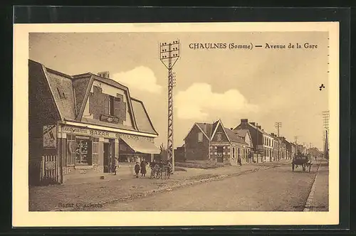 AK Chaulnes, Avenue de la Gare