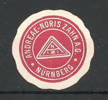 Präge-Reklamemarke Andreae-Noris Zahn AG, Nürnberg, Firmenlogo