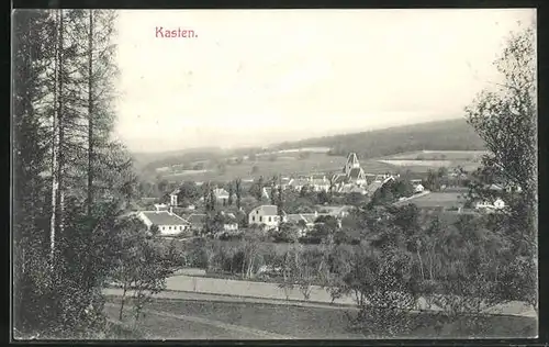 AK Kasten, Totalansicht der Ortschaft