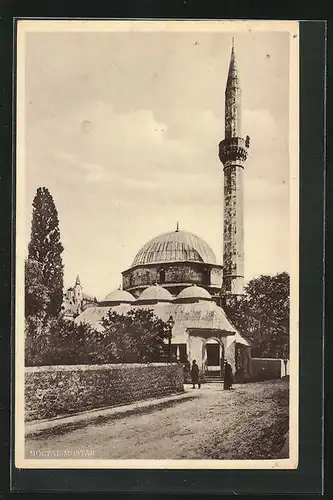 AK Mostar, Moschee mit Minarett