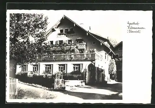 AK Niedernsill / Pinzgau, Gasthof Oberwirt