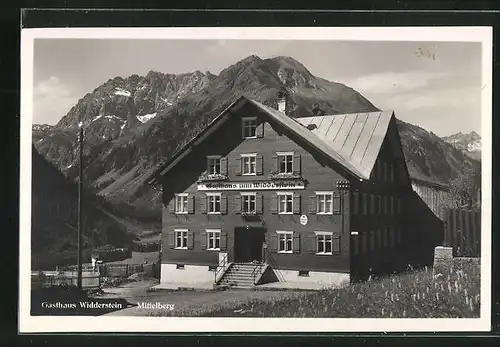 AK Mittelberg, Gasthaus Widderstein