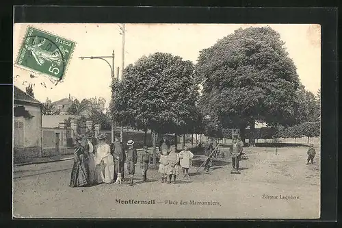 AK Montfermeil, Place des Marronniers