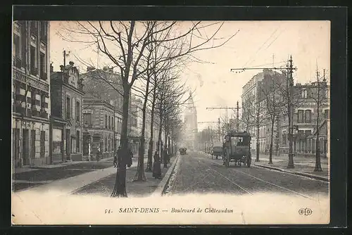 AK Saint-Denis, Boulevard de Châleaudun