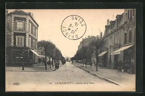 AK Le Bourget, Avenue de la Gare