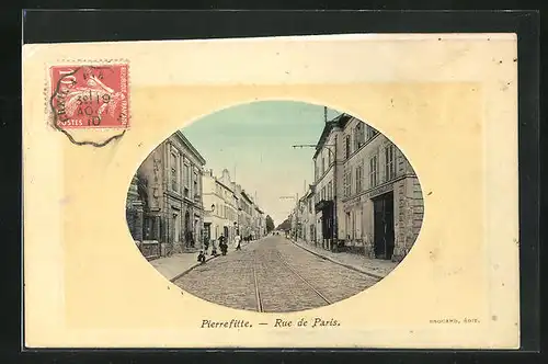 Passepartout-AK Pierrefitte, Rue de Paris