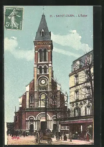 AK Saint-Ouen, L`Église