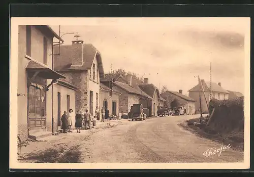 AK Ladignac-le-Long, Avenue de Chalus