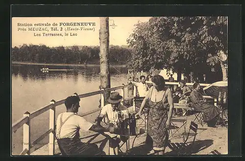 AK Forgeneuve, Station estivale, Les Terrasses, le Lac