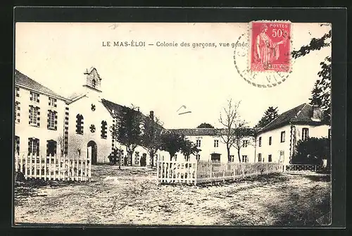 AK Le Mas-Eloi, Colonie des garcons, vue generale