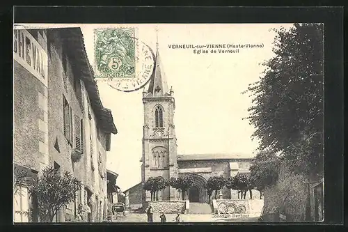 AK Verneuil-sur-Vienne, Eglise