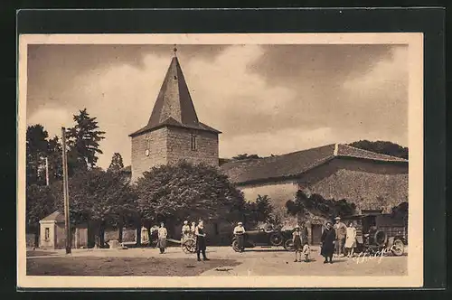 AK Cognac-le-Froid, Place et l`Eglise