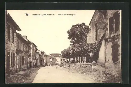 AK Berneuil, Route de Limoges
