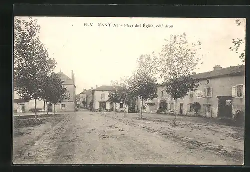 AK Nantiat, Place de l`Eglise