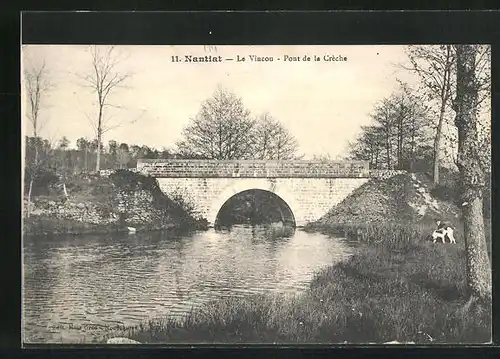 AK Nantiat, Le Vincou, Pont de la Crèche