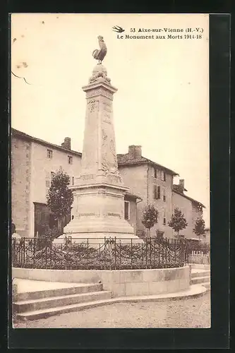 AK Aixe-sur-Vienne, Le Monument aux Morts 1914-18