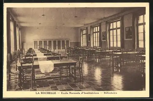 AK La Rochelle, Ecole Normale d`Institutrices - Réfectoire