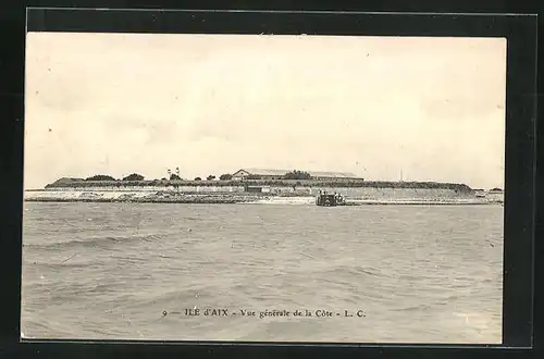 AK Ile d`Aix, Vue generale de la Cote