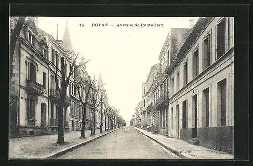 AK Royan, Avenue de Pontaillac