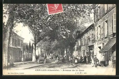 AK Chalais, Avenue de la Gare, Hotel du Commerce
