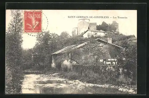 AK Saint-Germain-de-Confolens, Les Tanneries