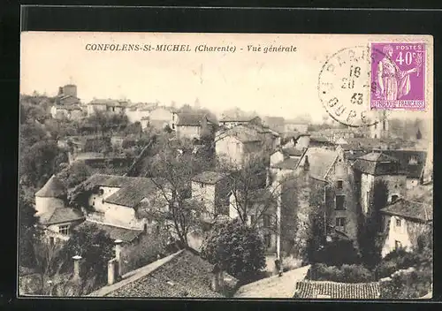 AK Confolens-St-Michel, Vue générale