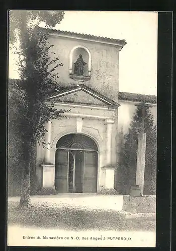 AK Puypéroux, Entrée du Monastére des Anges