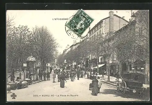 AK Aurillac, La Place du Square