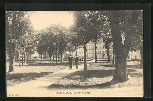 AK Saint-Flour, Les Promenades