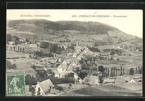 AK Condat-en-Féniers, Panorama