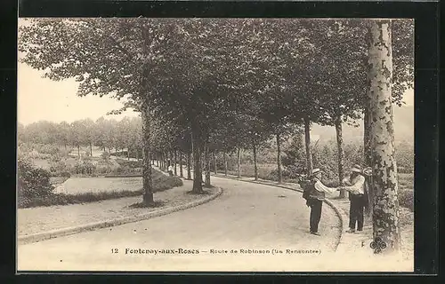 AK Fontenay-aux-Roses, Route de Robinson