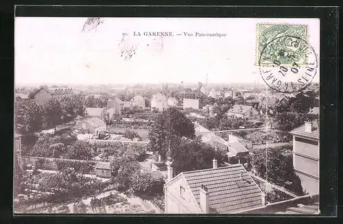 AK La Garenne, Vue Panoramique