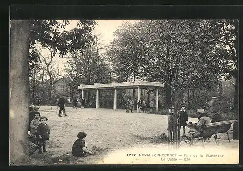 AK Levallois-Perret, Parc de la Planchette, Le Sable