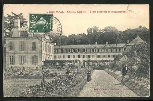AK Plessis-Piquet, Chateau Colbert, École horticole et professionnelle
