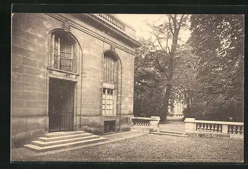 AK Boulogne-sur-Seine, Cours Dupanloup, Entrée Principale