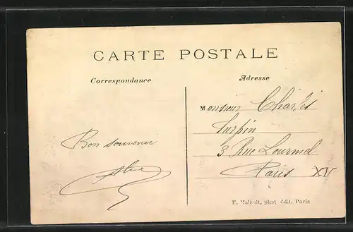 AK Chatillon, La Tour Biret et le Monument des Defenseurs de Paris 1870-71