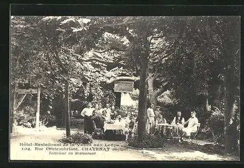 AK Chatenay, Hotel-Restaurant de la Vallée aux Loups, 104, Rue Chateaubriant