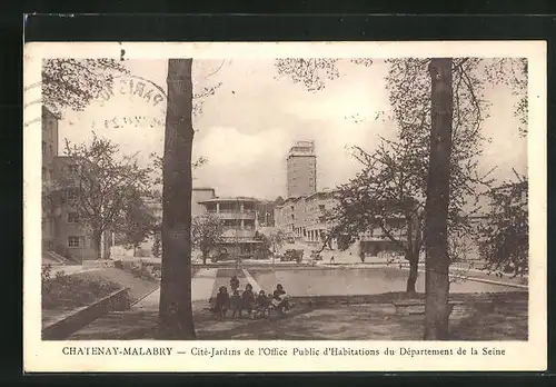 AK Chatenay-Malabry, Cité-Jardins de l`Office Public d`Habitations