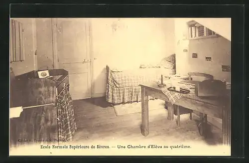 AK Sèvres, Ecole Normale Supérieure, Une Chambre d`Elève au quatrième